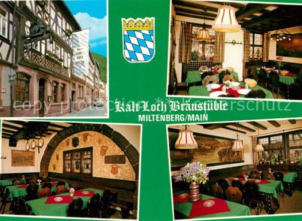 Miltenberg Main Restaurant Bräustüble Kalt-Loch