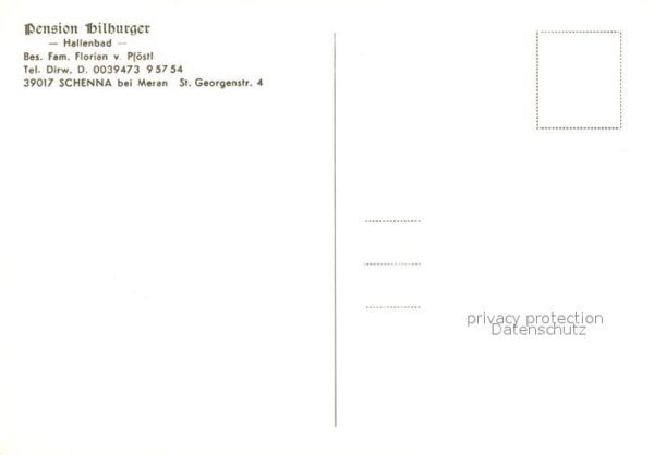 Schenna Meran Pension Hilburger mit Hallenbad – Bild 2