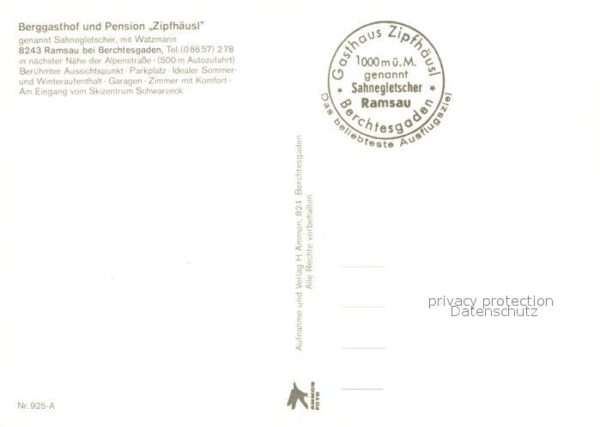 Ramsau Berchtesgaden GasthausPension Zipfhäusl – Bild 2