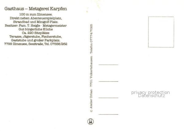 Illmensee Gasthaus Karpfen – Bild 2