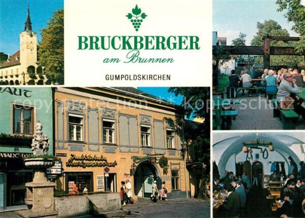 Gumpoldskirchen Niederoesterreich Bruckberger am Brunnen