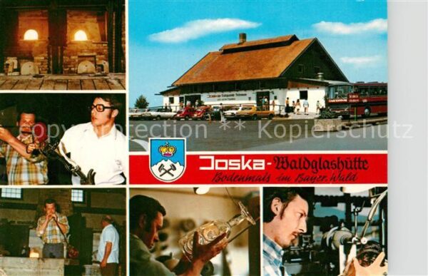 Bodenmais Joska-Waldglashütte Glasbläser