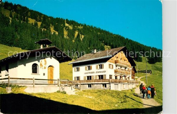 Bezau Vorarlberg Gasthaus Sonnalp