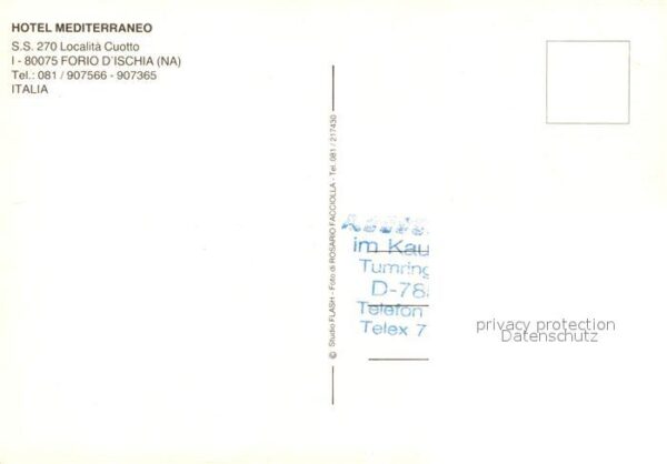 Forio d Ischia Hotel Mediterrano Pool – Bild 2