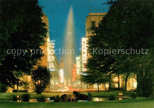 Torino Via Roma di Notte