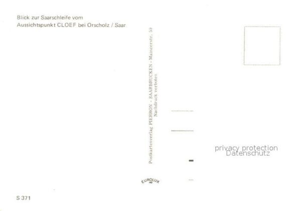 Orscholz Saarschleife von CLOEF aus gesehen – Bild 2