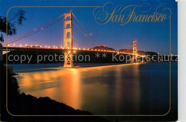 San Francisco California Golden Gate Bridge