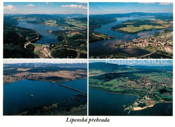 Horni Plana Fliegeraufnahme