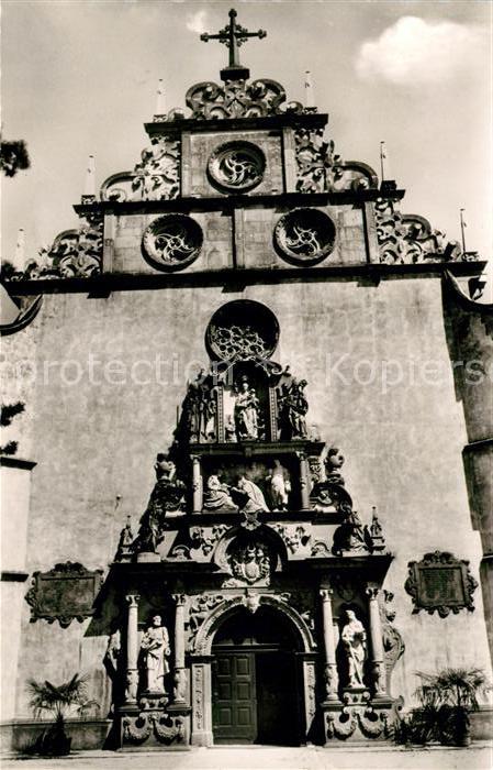 Dettelbach Portal der Wallfahrtskirche