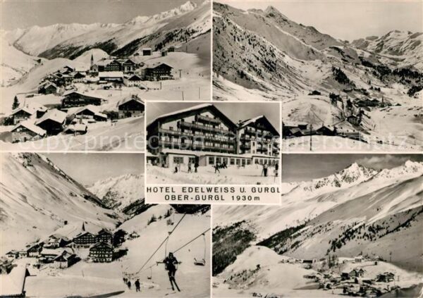 Obergurgl Soelden Tirol Hotel Edelweiss Panorama Sessellift