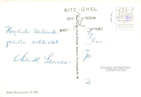 Kitzbuehel Tirol Panorama Ortsmotiv Kirche Gasthof Tiefe – Bild 2