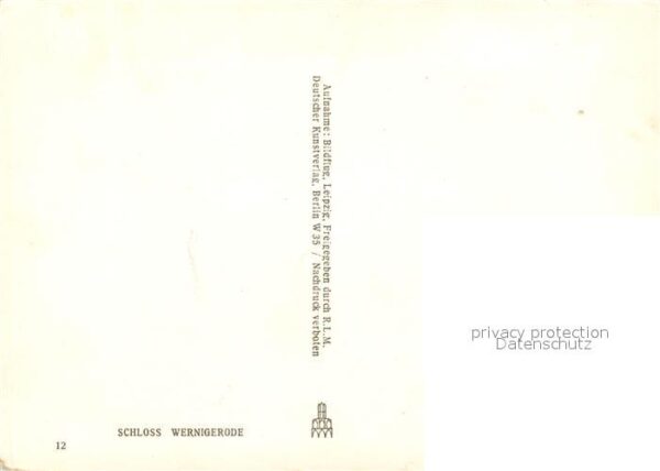 Wernigerode Harz Schloss Fliegeraufnahme – Bild 2