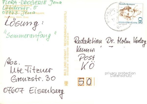 Eisenberg Thueringen Georg Kunze Oberschule Rathaus Ernst Th – Bild 2