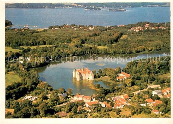 Gluecksburg Ostseebad Schloss Glücksburg Fliegeraufnahme