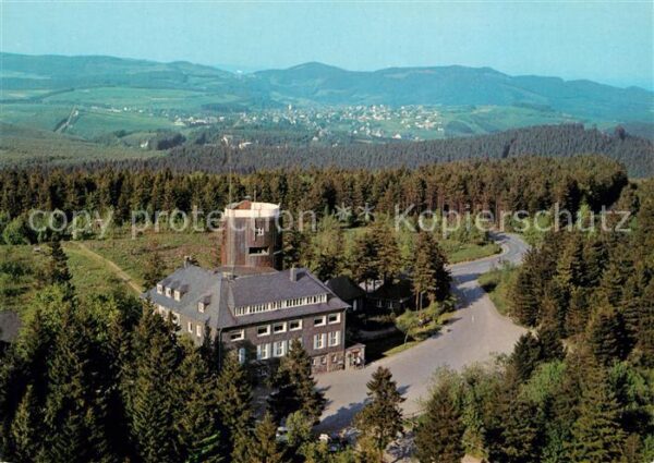 Winterberg Hochsauerland Gaststätte Kahler Asten Fliegeraufnahme