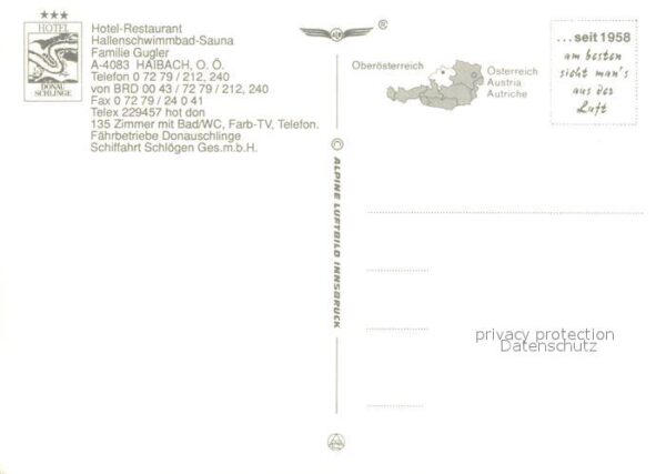 Haibach Schaerding Hotel Donauschlinge Fahrgastschiff – Bild 2