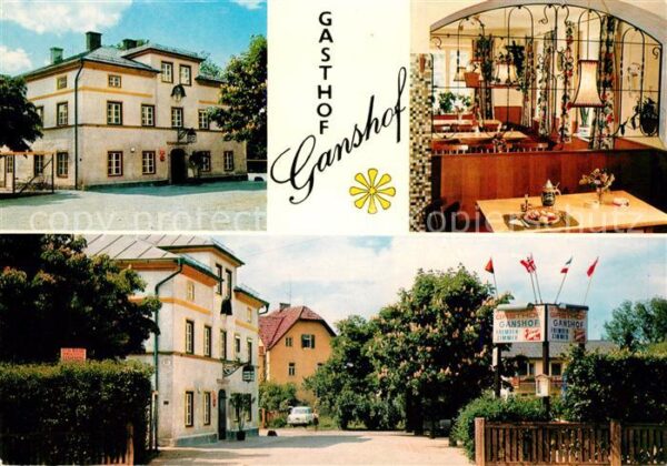 Salzburg Oesterreich Hotel Ganshof Gaststube