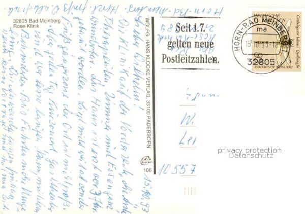 Bad Meinberg Rose Klinik Speisesaal Aufenthaltsraum – Bild 2