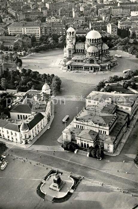 Sofia Sophia Platz Narodno Sobranie mit Dom Al Newsk