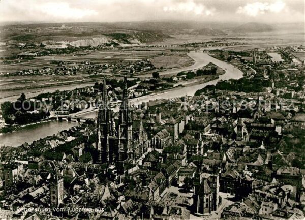 Regensburg Fliegeraufnahme