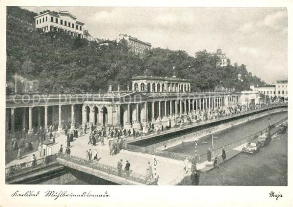 Karlsbad Eger Mühlbrunnkolonnade