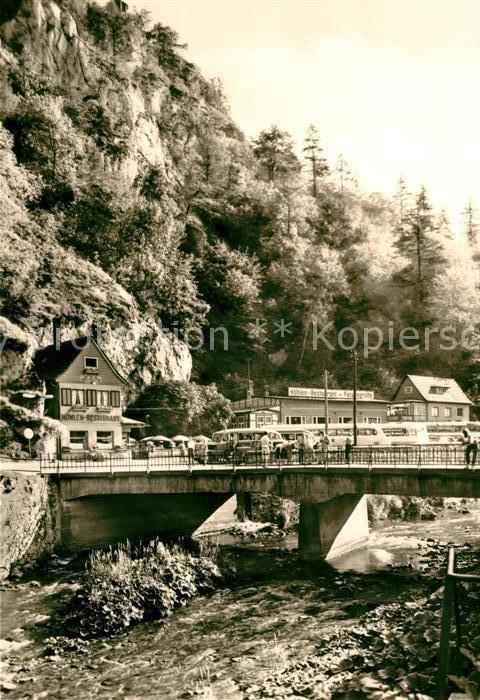 Ruebeland Harz Höhlenrestaurant mit Felsengrotte