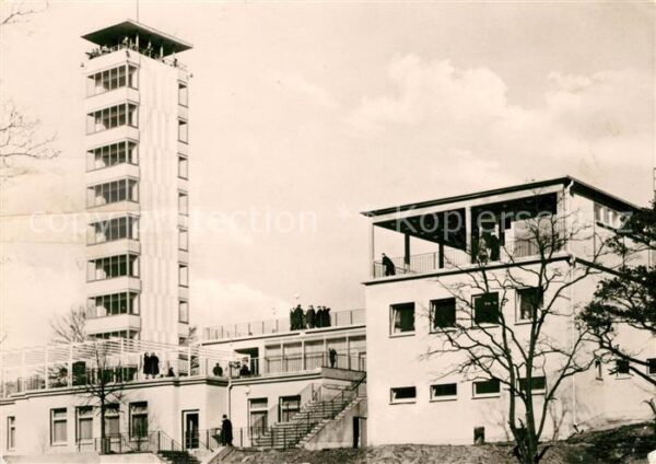 Berlin Müggelturm mit Gaststätte