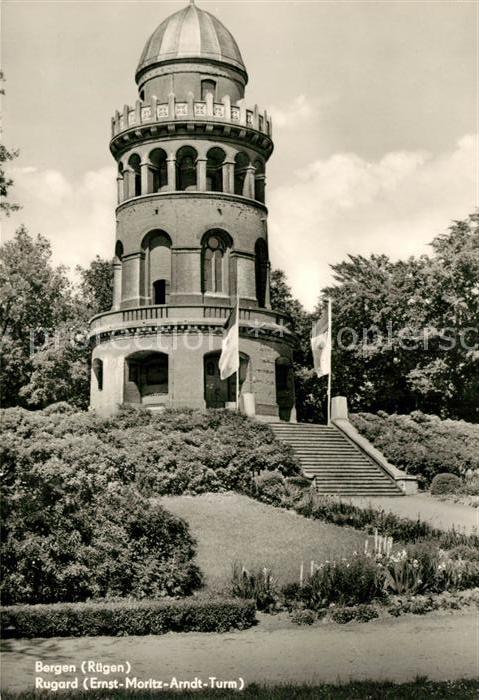 Bergen Ruegen Rugard Ernst Moritz Arndt Turm