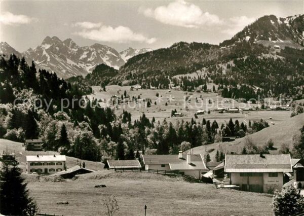 Tiefenbach Oberstdorf mit Mädelegruppe Schlappolt Schönblick