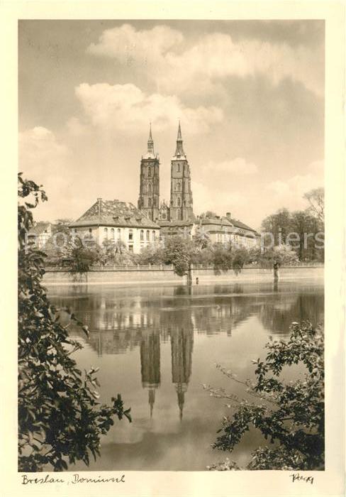 Breslau Niederschlesien Dominsel