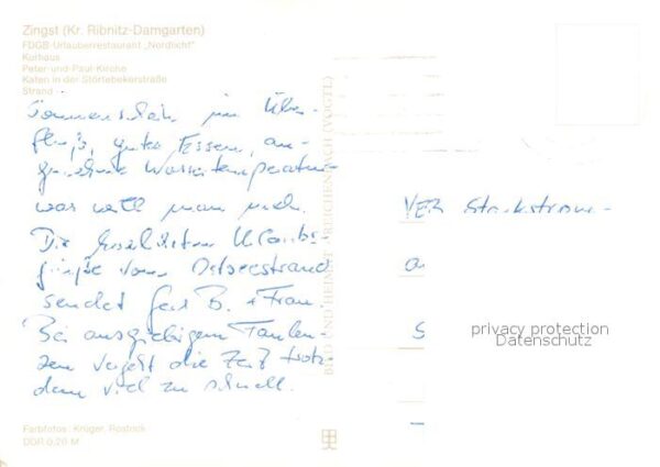 Zingst Ostseebad Kurhaus Erholungsheim Nordlicht Strand – Bild 2