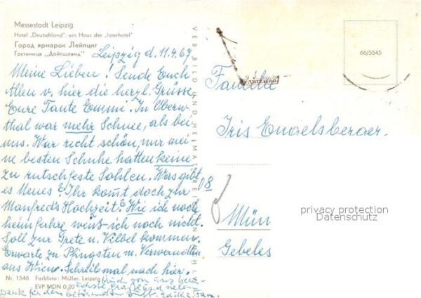Leipzig Hotel Deutschland Interhotel – Bild 2