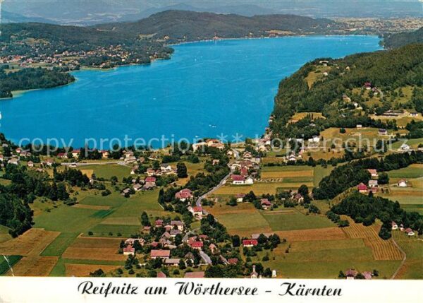 Reifnitz Woerthersee Fliegeraufnahme