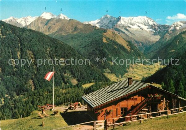 Steinach Brenner Tirol Bergeralm Fussstein Schrammacher