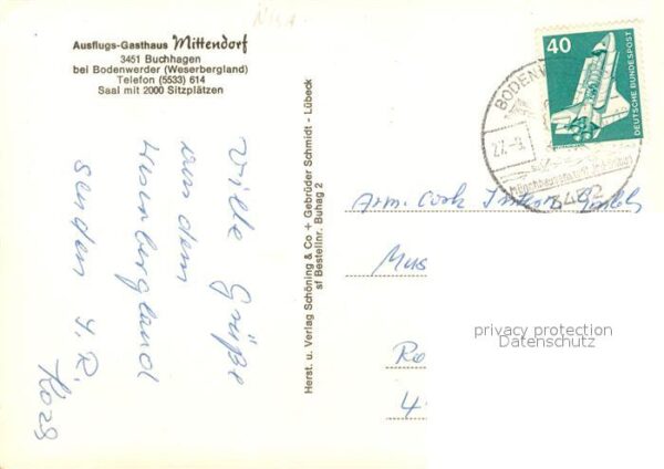 Buchhagen Mittendorf Gasthaus – Bild 2