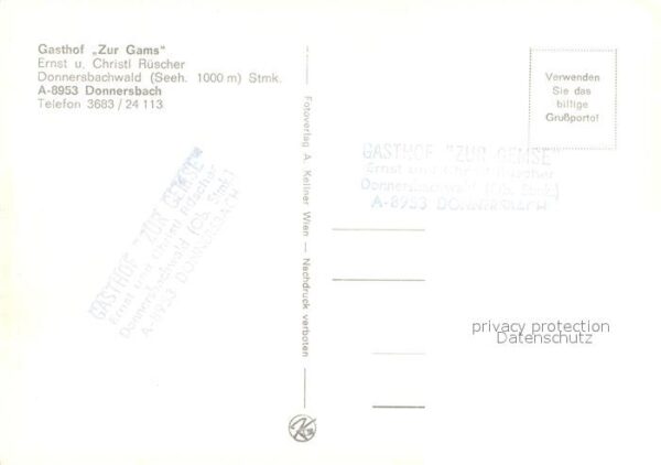 Donnersbach Gasthaus Zur Gams – Bild 2