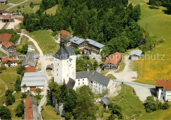 Mariastein Tirol Fliegeraufnahme Gasthaus Kammerhof