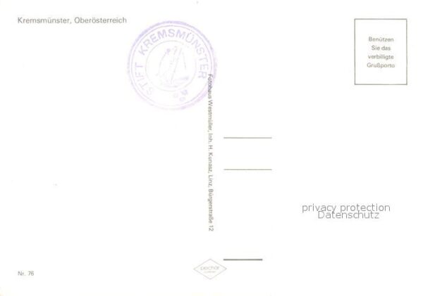 Kremsmuenster Fliegeraufnahme Stift – Bild 2