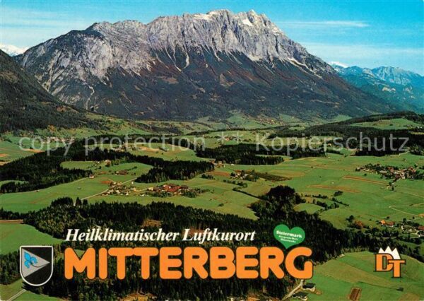 Mitterberg Steiermark Fliegeraufnahme Grimming