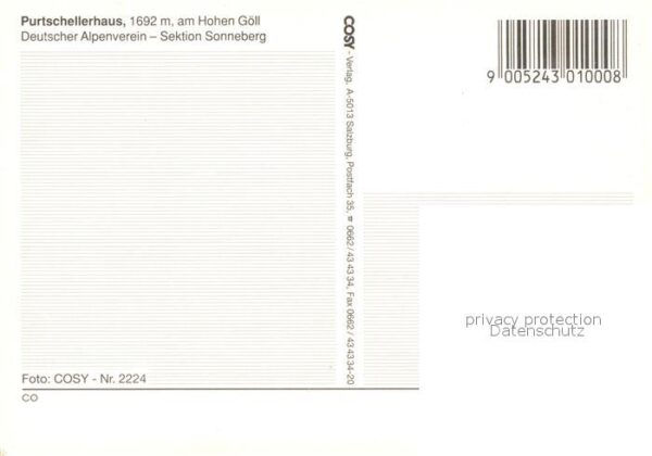 Hohen Goell Purtschellerhaus – Bild 2