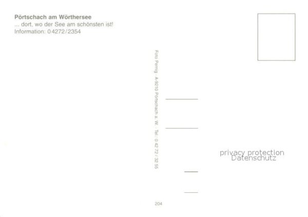 Poertschach Woerthersee Fliegeraufnahme – Bild 2