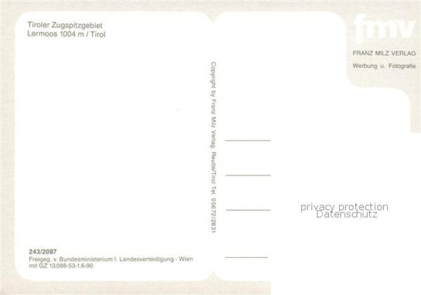 Lermoos Tirol Fliegeraufnahme – Bild 2