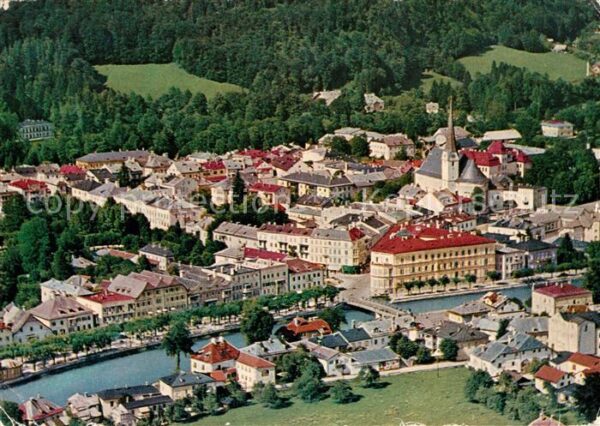 Ischl Salzkammergut Bad Panorama vom Siriuskogel Kirche