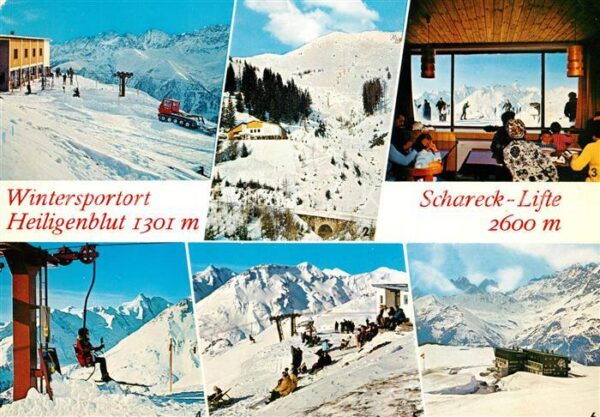 Heiligenblut Kaernten Grossglockner Ski Eldorado Winteraufnah
