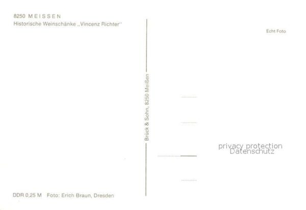 Meissen Elbe Sachsen Weinschänke Vincenz Richter – Bild 2