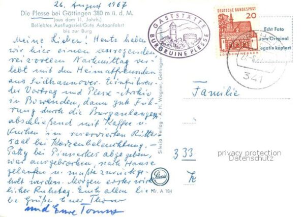 Goettingen Niedersachsen Burg Plesse – Bild 2