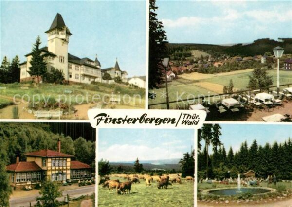 Finsterbergen Kurhaus Steigermühle Rennsteig Konzertp