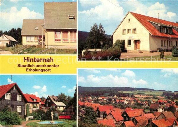 Hinternah Bungalows Ferienheim Friedrich List RBO