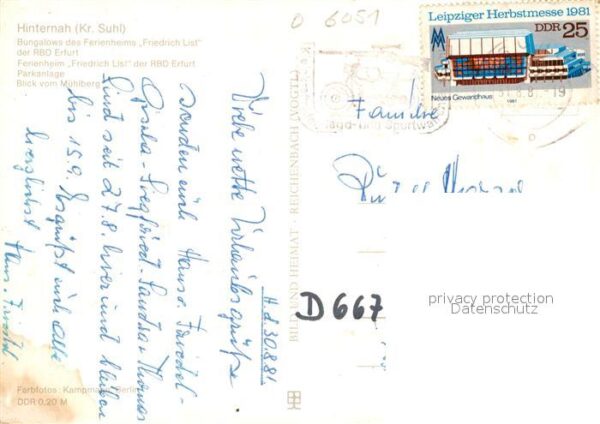 Hinternah Bungalows Ferienheim Friedrich List RBO – Bild 2