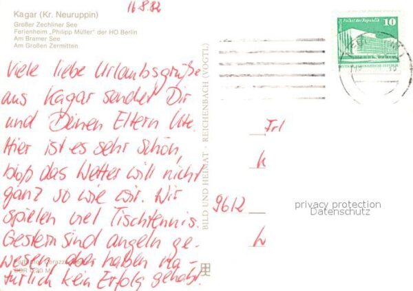 Kagar Großer Zechliner See Ferienheim Philipp – Bild 2